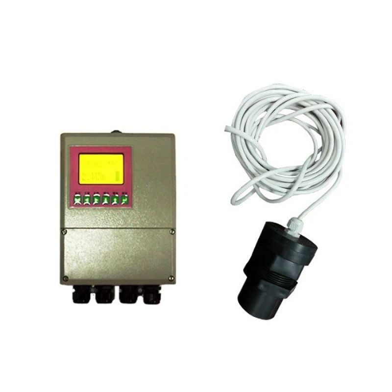 Ultrasonic open channel flow meter