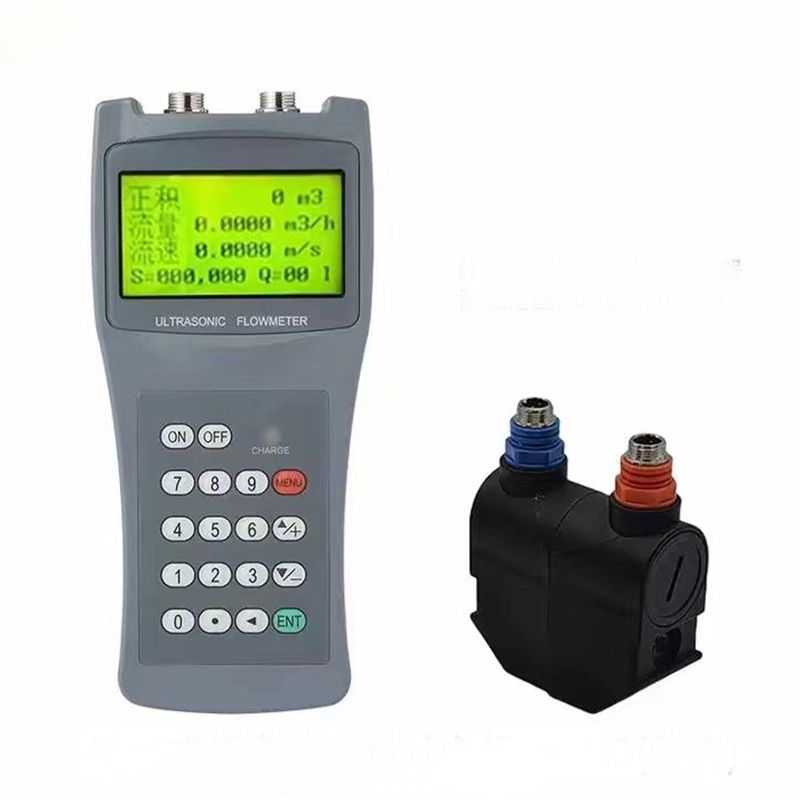 Handheld ultrasonic flow meter